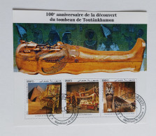 N° 4445 à 4447       Le Tombeau De Toutankhamon   -  Oblitérés - Gibuti (1977-...)