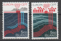 ISLANDIA 1983 - ICELAND - EUROPA CEPT - GRANDES OBRAS - YVERT 551/552** - Neufs