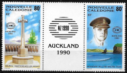 Nouvelle Calédonie 1990 - Yvert N° PA 270 A - Michel N° 880/881 ** - Unused Stamps