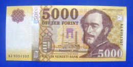 Hungary 5000 Forint 2020 István Széchenyi With The Chain Bridge Budapest UNC /2 - Hungary