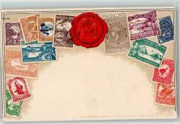 13928608 - Briefmarkenabbildungen Siegel - Nueva Zelanda