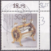 BRD 1988 Mi. Nr. 1383 O/used Eckrand (BRD1-6) - Oblitérés