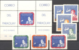 Paraguay 1961, Space, Shepard, 7val  +BF - Sud America