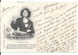 La Femme Avocat   N° 3, Carte Précurseur , Cliché: A. Morinet - Donne