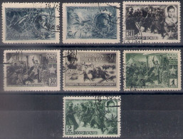 Russia 1942, Michel Nr 829-35, Used - Used Stamps