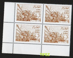 Bloc De 4 : N° 759a Neuf**MNH - Année 1982 : Vues D'Algérie A/v 1830 (cadre Petit)     (gb) - Algérie (1962-...)