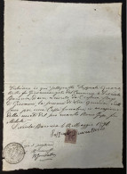 Italy. S. Nicola Baronia. 1896. Quietanza Di Pagamento, Con Marca Da Bollo A Tassa Fissa Di C.5 + Bollo COMUNE - Historical Documents