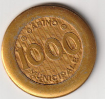 GETTONE CASINO MUNICIPALE 1000 (MDG47.3 - Otros & Sin Clasificación