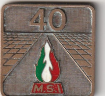 MEDAGLIA 40 MSI (MDG39.14 - Altri & Non Classificati