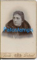 228791 REAL PHOTO COSTUMES WOMAN 6.5 X 10.5 CM CARD VISIT NO POSTAL POSTCARD - Photographie