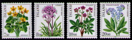 ISLANDIA 1983 - FLORA - FLORES - YVERT 545/548** - Otros & Sin Clasificación