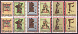 Yugoslavia 1966 - Art, Old Manuscripts - Mi 1149 -1154 - MNH**VF - Nuovi