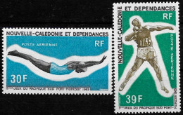 Nouvelle Calédonie 1969 - Yvert N° PA 106/107 - Michel N° 475/476 ** - Ungebraucht