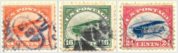 US 1918 Airs Jenny SG.A546-A548 Used - Used Stamps