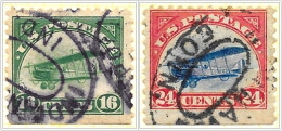 US 1918 Airs Jenny SG.A546-A547 Used - Used Stamps