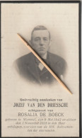 Wemmel, 1918, Jozef Van Den Driessche, De Boek, Koster - Devotion Images