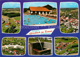 72934732 Griesbach Rottal Thermalbad Brunnen Quelle Luftkurort Fliegeraufnahme B - Other & Unclassified