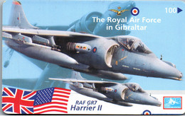 30995 - Gibraltar - The Royal Air Force , RAF GR7 Harrier II , Jet , Flugzeug - Gibraltar