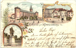 Gruss Aus Königsberg - Litho - Ostpreussen