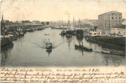 Königsberg - Blick Auf Den Hafen - Ostpreussen