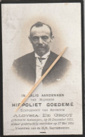 Antwerpen, 1914, Hippoliet Goedelé, De Groot - Images Religieuses