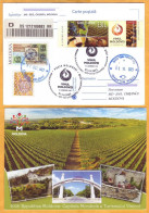 2023  Moldova FDC „Moldovan Wine – A Living Legend”, Grapes, Winemaking, Holiday Used - Moldavie