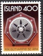 ISLANDIA 1980 - ICELAND - 50 ANIVERSARIO DE LA RADIO DIFUSION - YVERT 515** - Nuovi