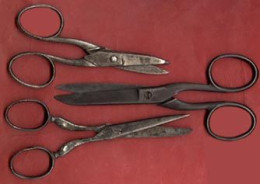 ** LOT  3  CISEAUX ** - Outils Anciens