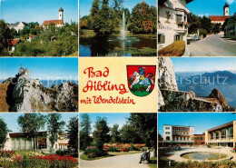 72933703 Bad Aibling Teilansichten Wendelstein Kurhaus Kurpark Kirchzeile  Bad A - Bad Aibling