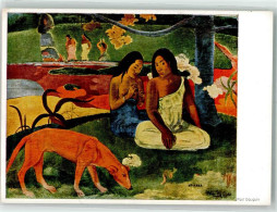 39620508 - Sign. Gauguin Paul Arearea Primitivismus Frauen Hund - Paintings