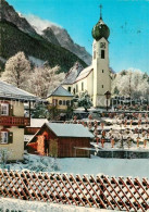 72932396 Grainau Dorfkirche Mit Zugspitze Grainau - Autres & Non Classés