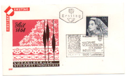 Österreich 1968 MiNr.: 1261 Stickereiindustrie; Austria FDC Scott: 811 YT: 1094 Sg: 1520 - FDC