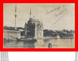 CPA CONSTANTINOPLE (Turquie)  Mosquée De Dolma-Bagtché Au Bosphore...S2631 - Turkey