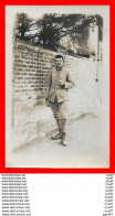 CPA MILITARIA Guerre 1914-18.  Carte Photo, Militaire Posant...S872 - Personen