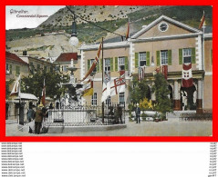 CPA  GIBRALTAR.  Commercial-Square, Animé...CO1565 - Gibraltar