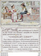 CHROMOS. Chocolat LOUIT (Bordeaux)  Les Boissons, Le Vin De Chianti...S3589 - Louit