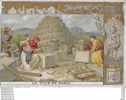 CHROMOS.  Compagnie LIEBIG.  La Tour De Babel...S2958 - Liebig