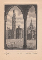 AD338 Milano - Chiesa Di San Gottardo Ed Il Duomo - Illustrazione Illustration Dandolo Bellini - Milano