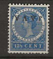 1908 MH Nederlands Indië NVPH 71f JAVA Kopstaand - Nederlands-Indië