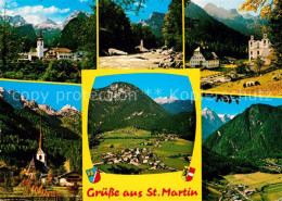 72930935 St Martin Lofer Kirche Park Schloss Fliegeraufnahmen St Martin Bei Lofe - Andere & Zonder Classificatie