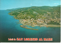 San Lorenzo Al Mare (Imperia) Veduta Aerea, Aerial View, Vue Aerienne - Imperia