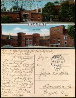 Wilda  Posen Wilda Poznań Fort Grolman, Fort Rauch - 2 Bild 1915  Gel. Feldpost - Poland