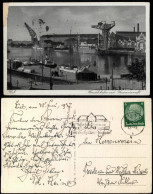 Ansichtskarte Kiel Germania-Werft, Handelshafen 1937 - Autres & Non Classés