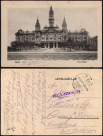 Postcard Raab Győr Városháza 1924  Gel. KuK Feldpost - Hungary