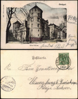 Ansichtskarte Stuttgart Altes Schloss 1901 Passepartout - Stuttgart