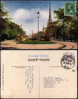 Postcard Milwaukee 104 GRAND AVE. - EAST FROM 11TH Street 1928 - Other & Unclassified