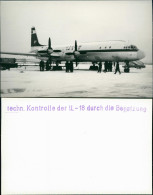 Flugzeug Airplane Avion Il-18 Iljuschin Interflug Kontrolle 1962 - 1946-....: Era Moderna