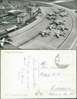 Ansichtskarte Kloten Zürich-Kloten Flughafen Flugzeuge Luftbild 1962 - Sonstige & Ohne Zuordnung