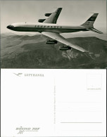 Ansichtskarte  Flugzeug Airplane Avion BOEING 707 LUFTHANSA Im Flug 1965 - 1946-....: Ere Moderne