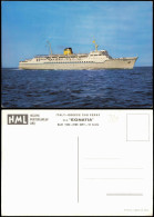 Ansichtskarte  Schiff Fährschiff ITALY-GREECE CAR FERRY M.s. "EGNATIA" 1970 - Other & Unclassified